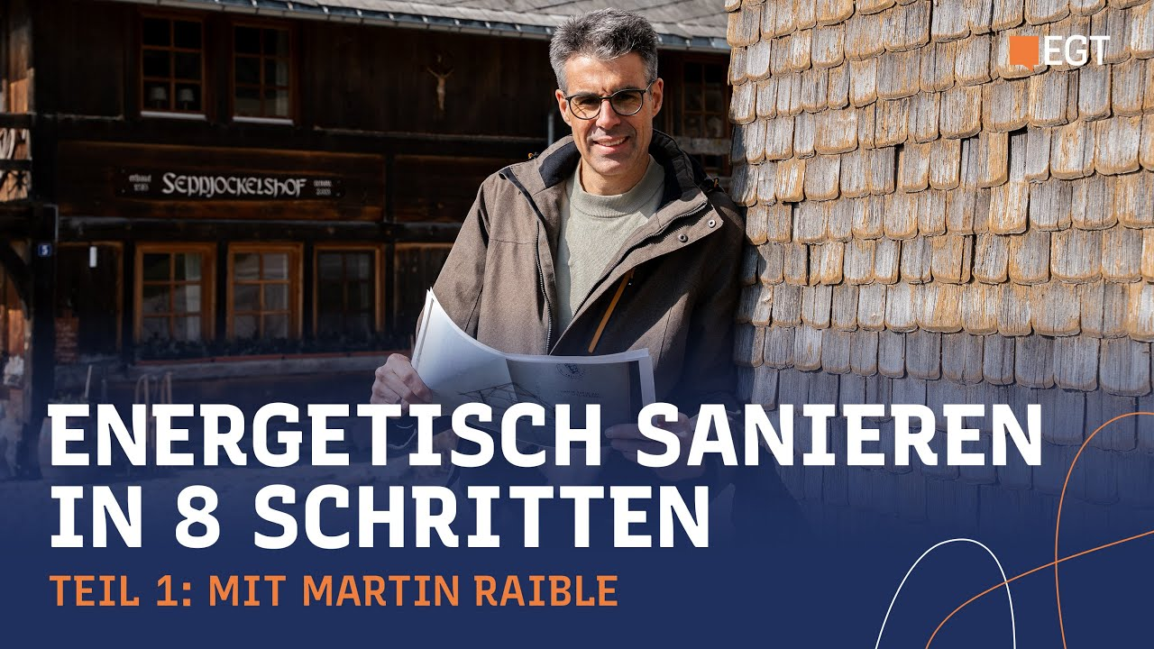 Energetisch Sanieren in 8 Schritten